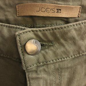 Joe's Jeans Women's Olive Denim Skinny Ankle Size 32